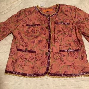 Never worn gorgeous jacket size 12